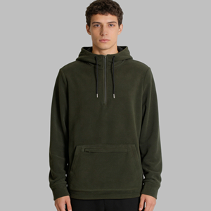 Men's Fleece Quarter Zip Hoodie Workwear Doha