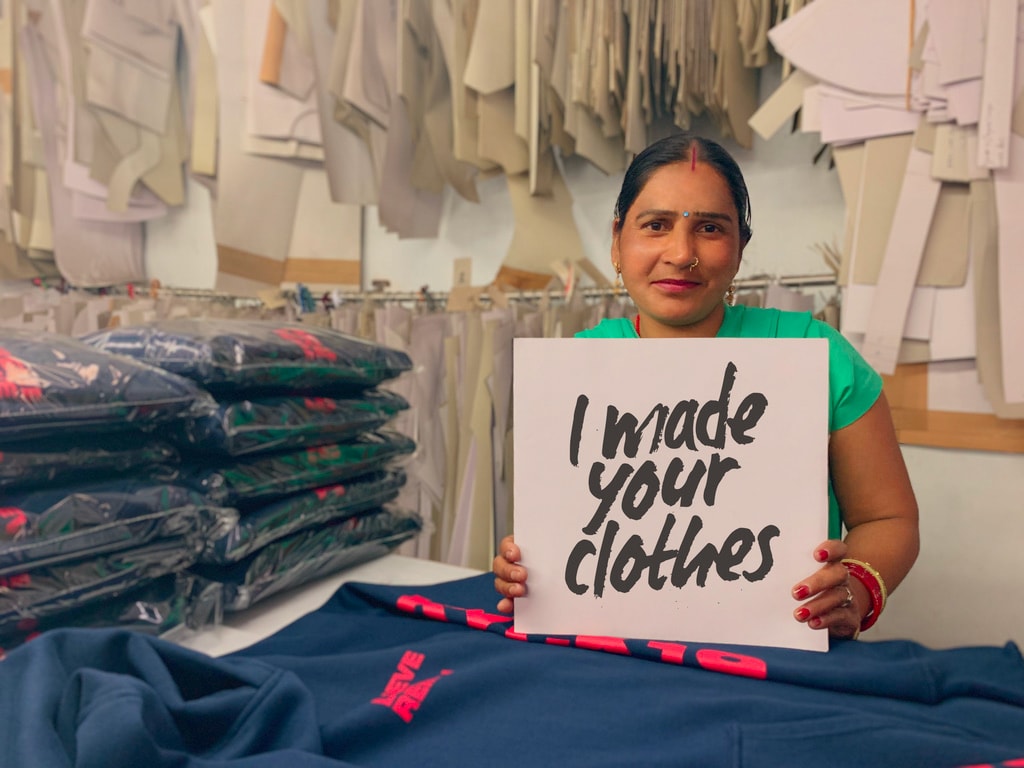 Ethical tailoring and embroidery of custom apparel