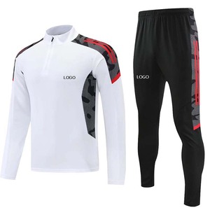 Training Club Football Uniform Half-Zip Soccer Tracksuit