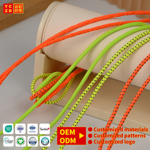 Reflective Elastic Cords 3 MM Custom Drawstring