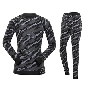 Alpine PRO Men's Breathable Ski Underwear Set Winter Sports Thermal Underwear for Men